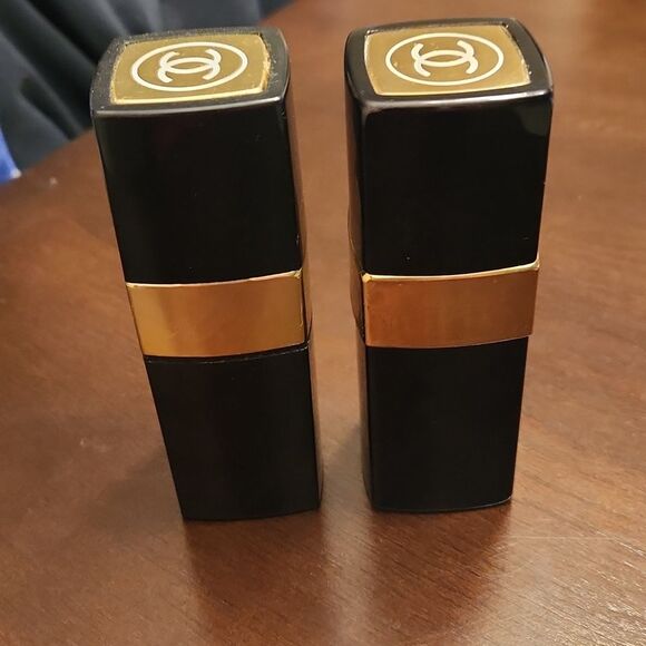 Chanel No 5 Eau De Cologne 2 Vintage Reusable Spray Bottle Cases 1.5oz Each - Picture 3 of 8